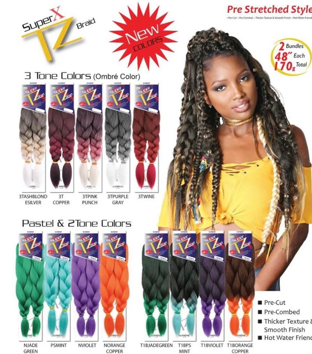 Super TZ Braid Braiding Hair | Precision Hair & Products